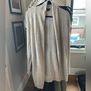 Theory Beige Cardigan